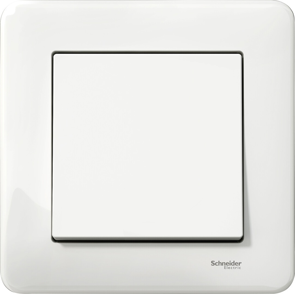 Kytkin Schneider Exxact 6 uppo IP44 valkoinen