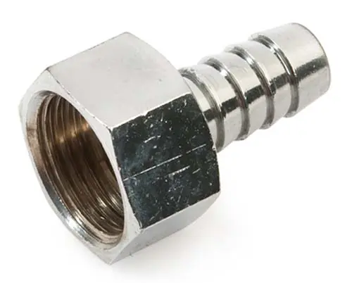 [5121] Letkuliitin 1/2" - 13 kromattu