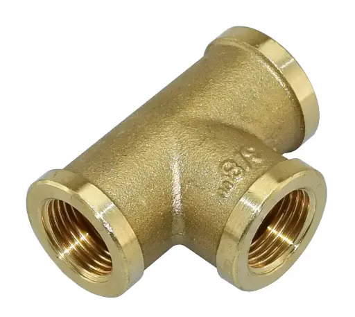 [5176] T-yhde 3/8" messinki