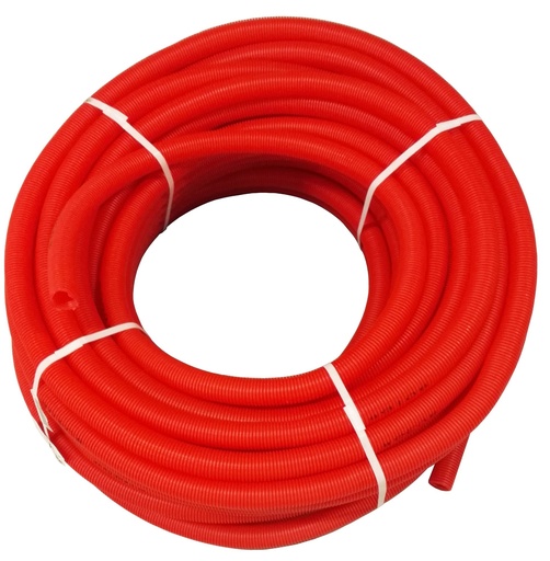 [5308] Suojaputki PEX-putkille 50 m punainen