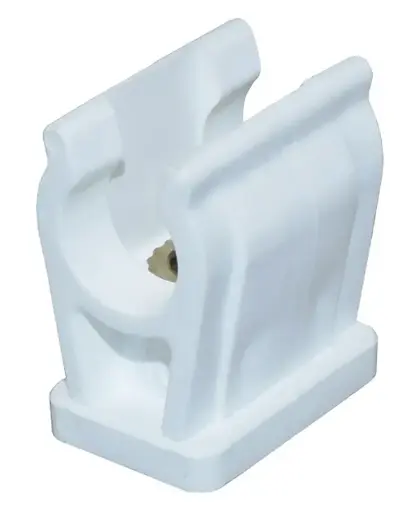 [5521] Putkipidin 10 mm 1-os valkoinen 4 kpl