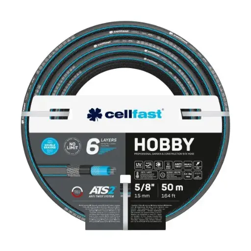 [16211] Puutarhaletku Hobby 5/8" 50 m