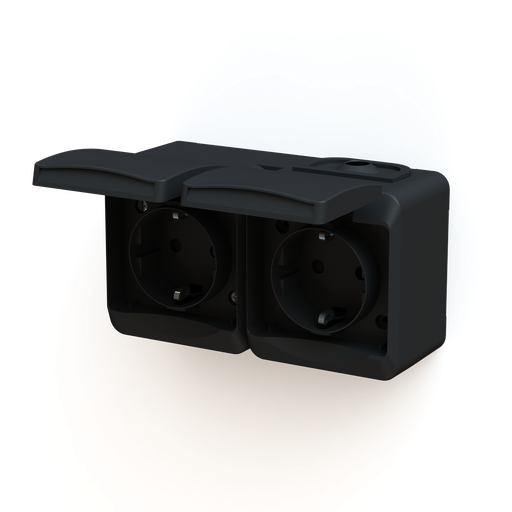 [19720] Pistorasia HIILI 2-os pinta IP44 RL