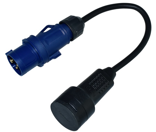 [27079] Adapteri Caravan maadoitettu 0,5 m uros