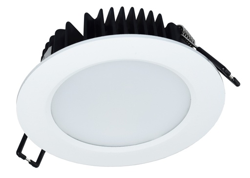 [41960] Alasvalo KAMELEONTTI 8 W 700-750 lm IP44 valkoinen/teräs