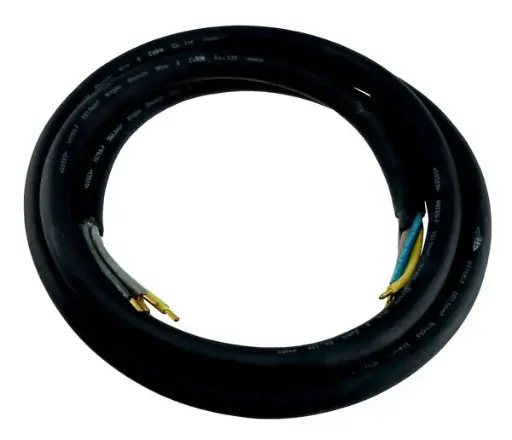 [43033] Kiuas-/liesikaapeli 5x2.5 H07RN-F 1,5m kumi