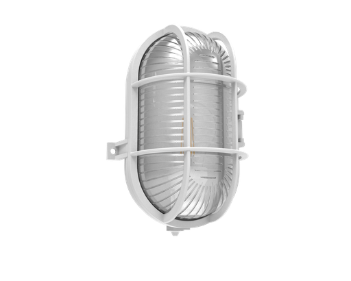 [56112] Laivavalaisin ovaali E27 IP44 valkoinen
