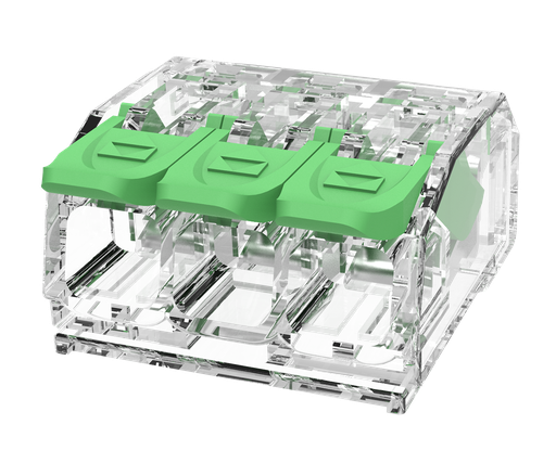 [91573] Vipuliitin Harju 3-napainen 0.2-4 mm² 25 kpl