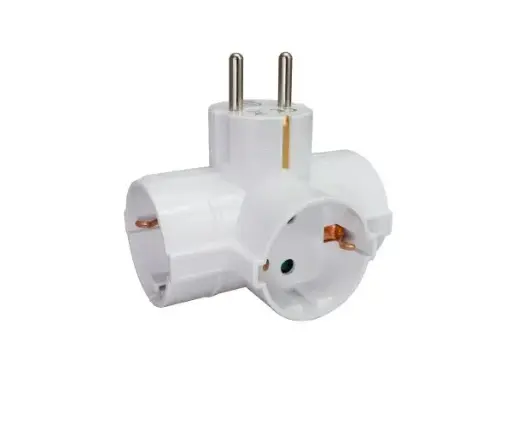 [94000] Haaroitin 3-osainen maadoitettu