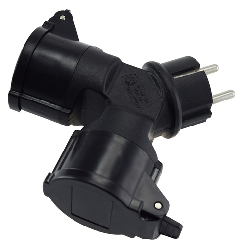 [94009] Haaroitin 2-osainen maadoitettu IP44