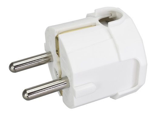 [94021] Pistotulppa maadoitettu sivuasennus valkoinen