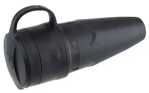 [94037] Jatkopistorasia maadoitettu täyskumi  IP44