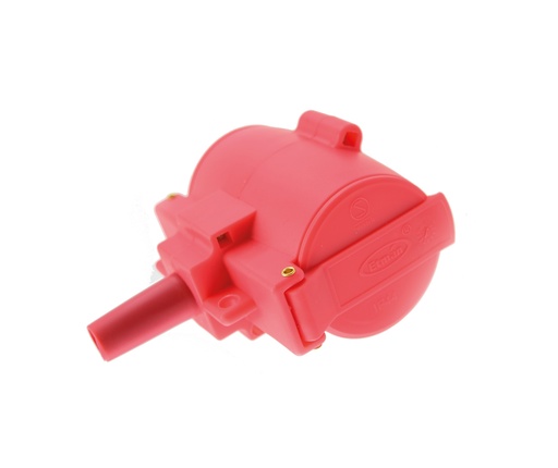 [94038] Jatkopistorasia 2-osainen punainen IP44 