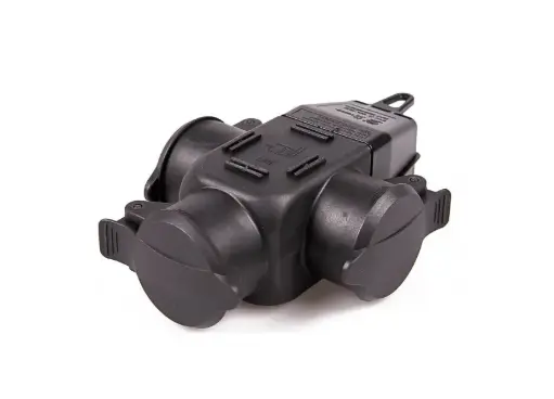 [94039] Jatkopistorasia 3-osainen IP44