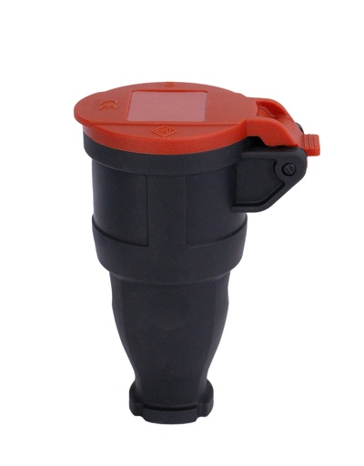 [94048] Jatkopistorasia 1-osainen kumi IP44