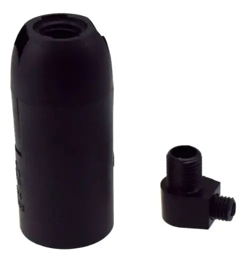 [94411] Lampunpidin E14 musta