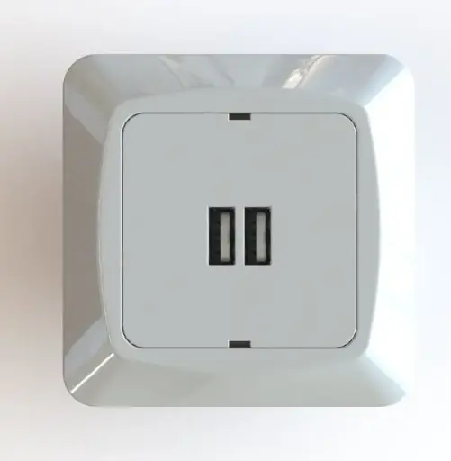 [96121] Latauspistorasia Etman USB 2-osainen 3,4 A