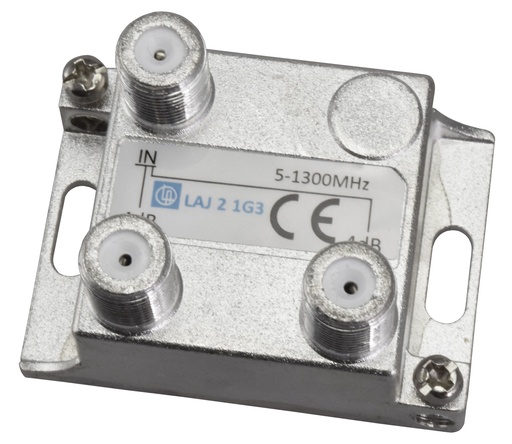 [98282] Antennijakorasia 2 4dB 5-1300 MHz