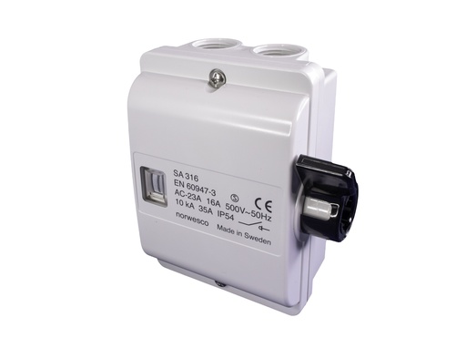 [99099] Turvakytkin 16A 3-napainen vipu sivulla