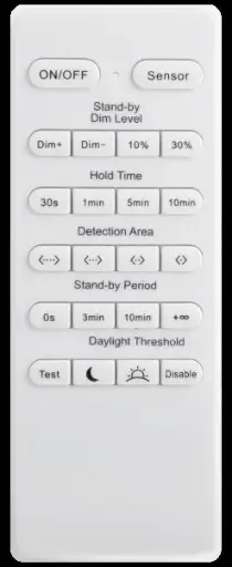 [712710] Kaukosäädin KEO hallivalaisimeen