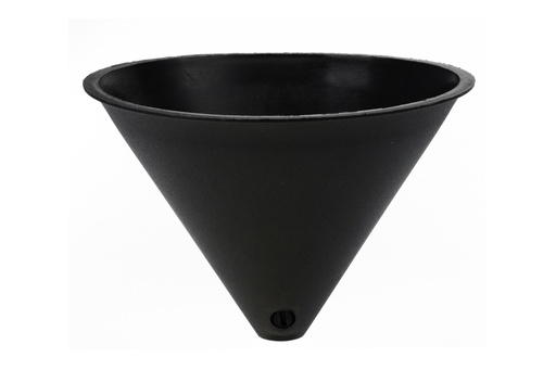 [940452] Kattokuppi 120 mm musta