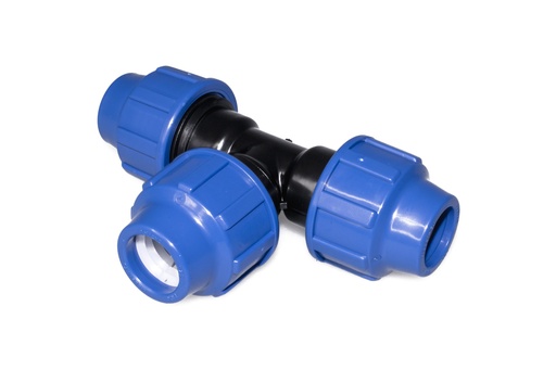 [2130040] Liitin T-haara 40x40x40 muovi